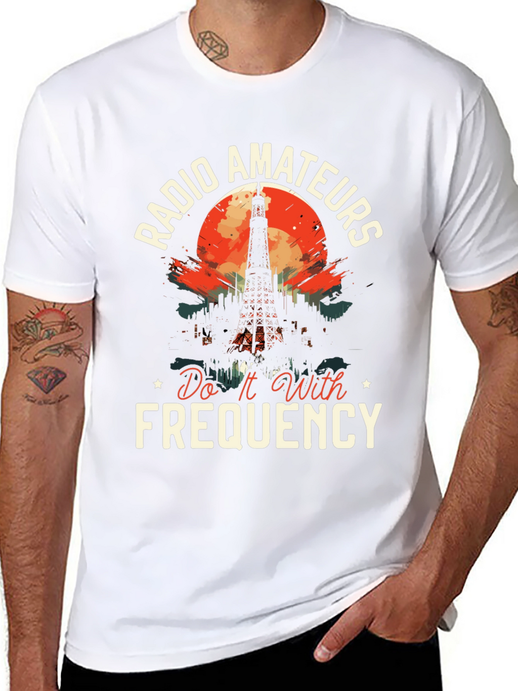 Radio Amateurs T-Shirt - Do It With Frequency
