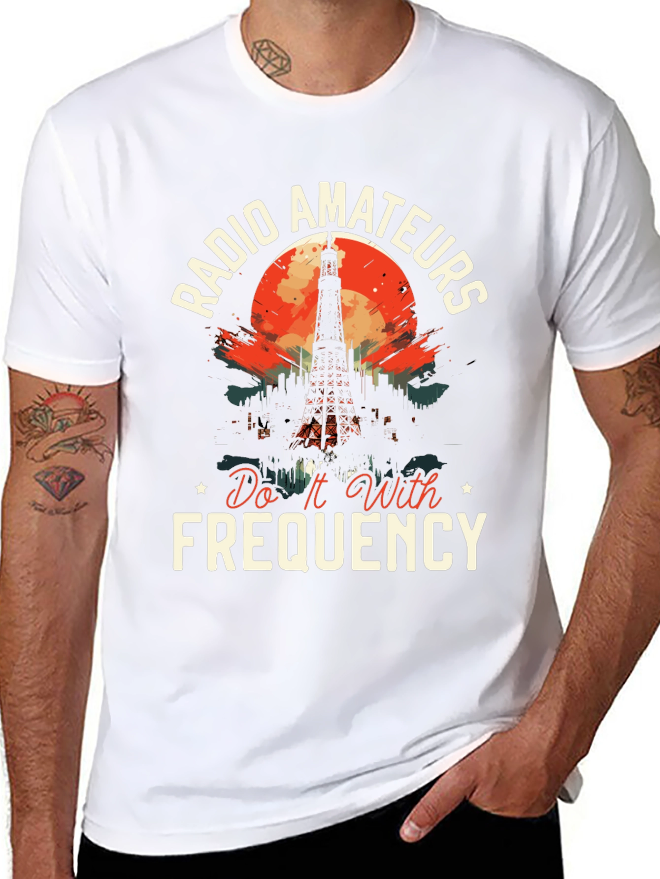 Radio Amateurs T-Shirt - Do It With Frequency
