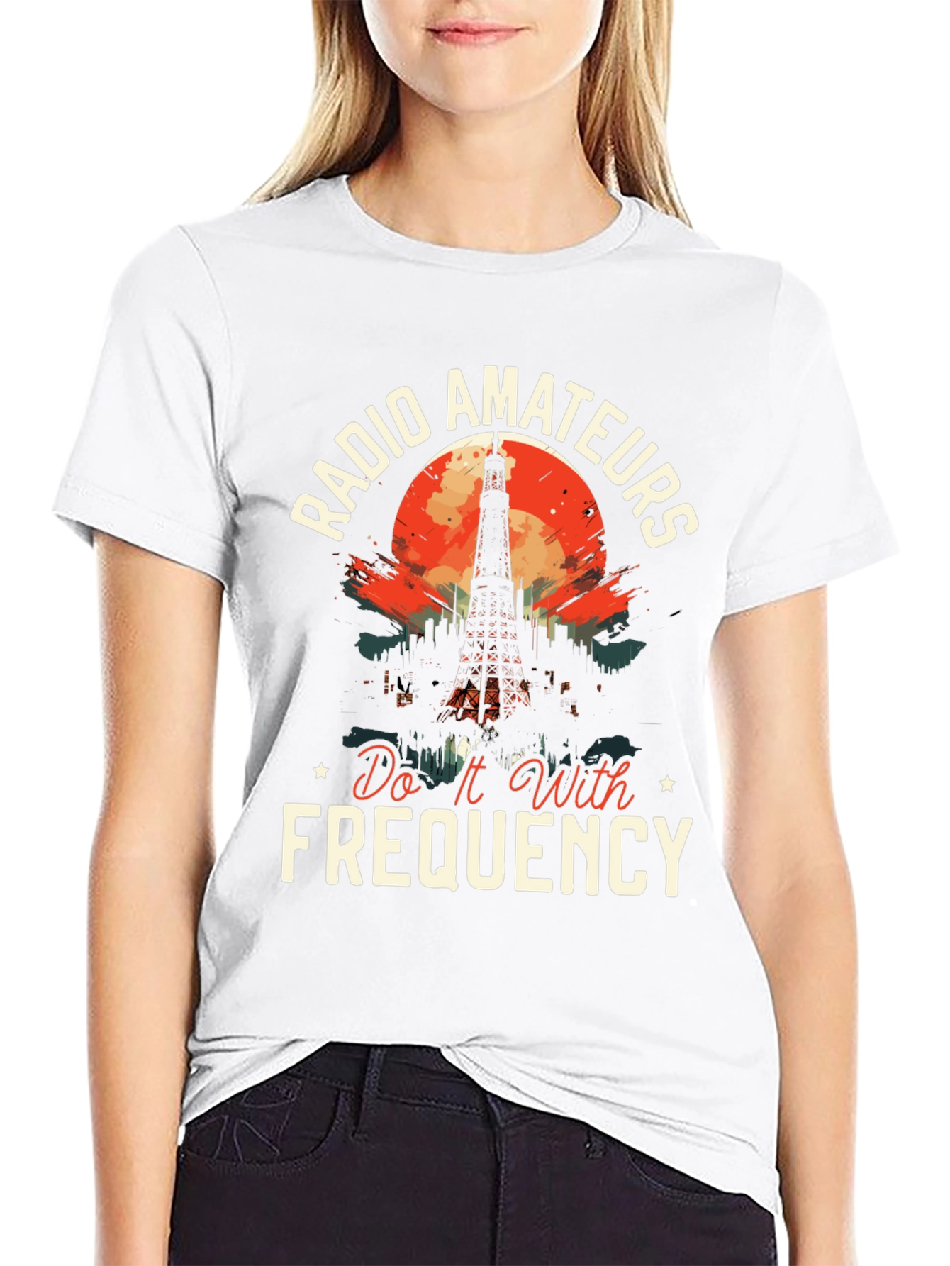 Radio Amateurs T-Shirt - Do It With Frequency