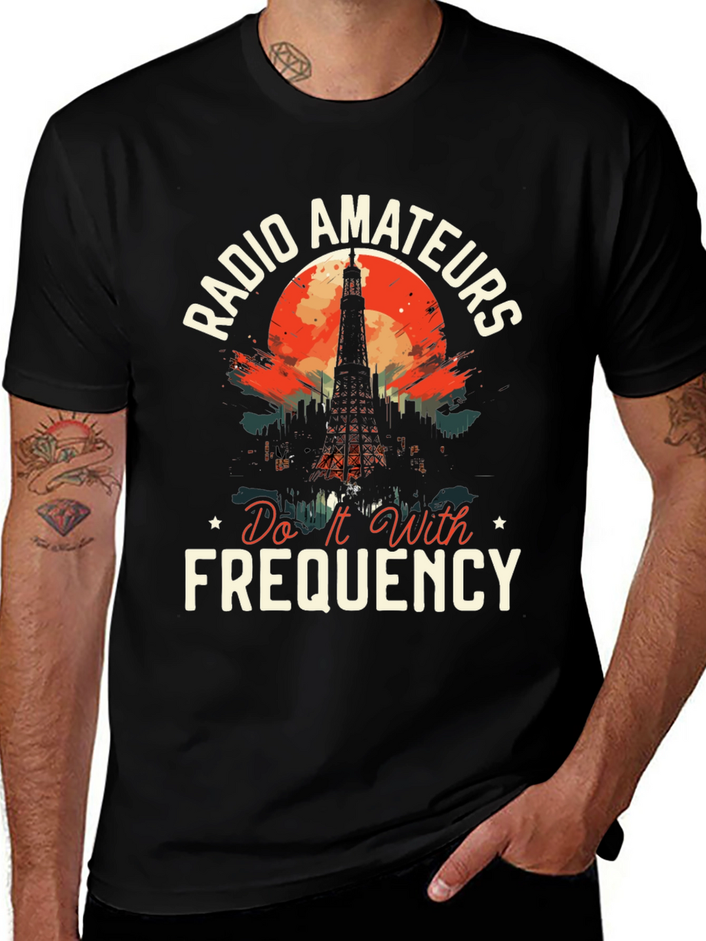 Radio Amateurs T-Shirt - Do It With Frequency
