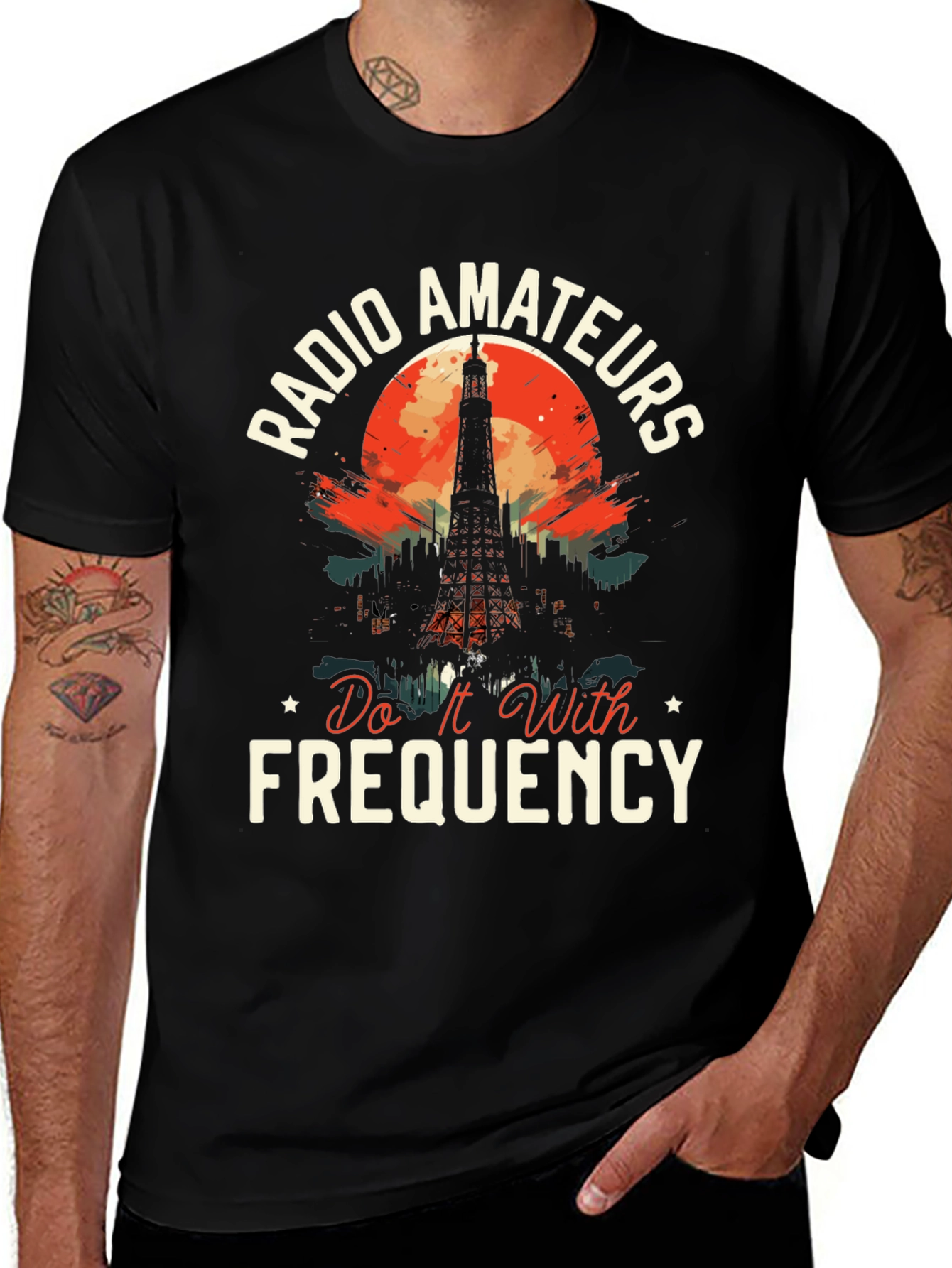 Radio Amateurs T-Shirt - Do It With Frequency