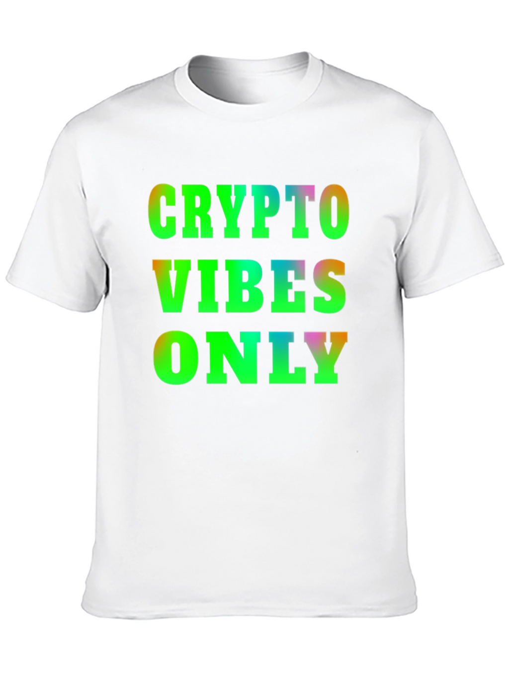 Crypto Vibes Only T-Shirt - Black