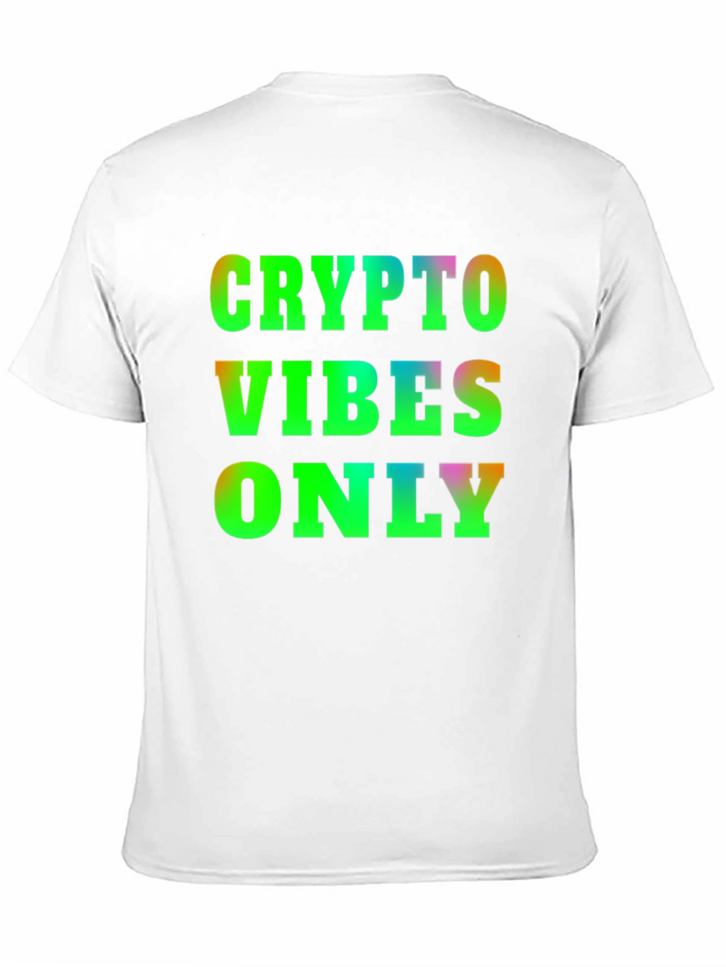 Crypto Vibes Only T-Shirt - Black