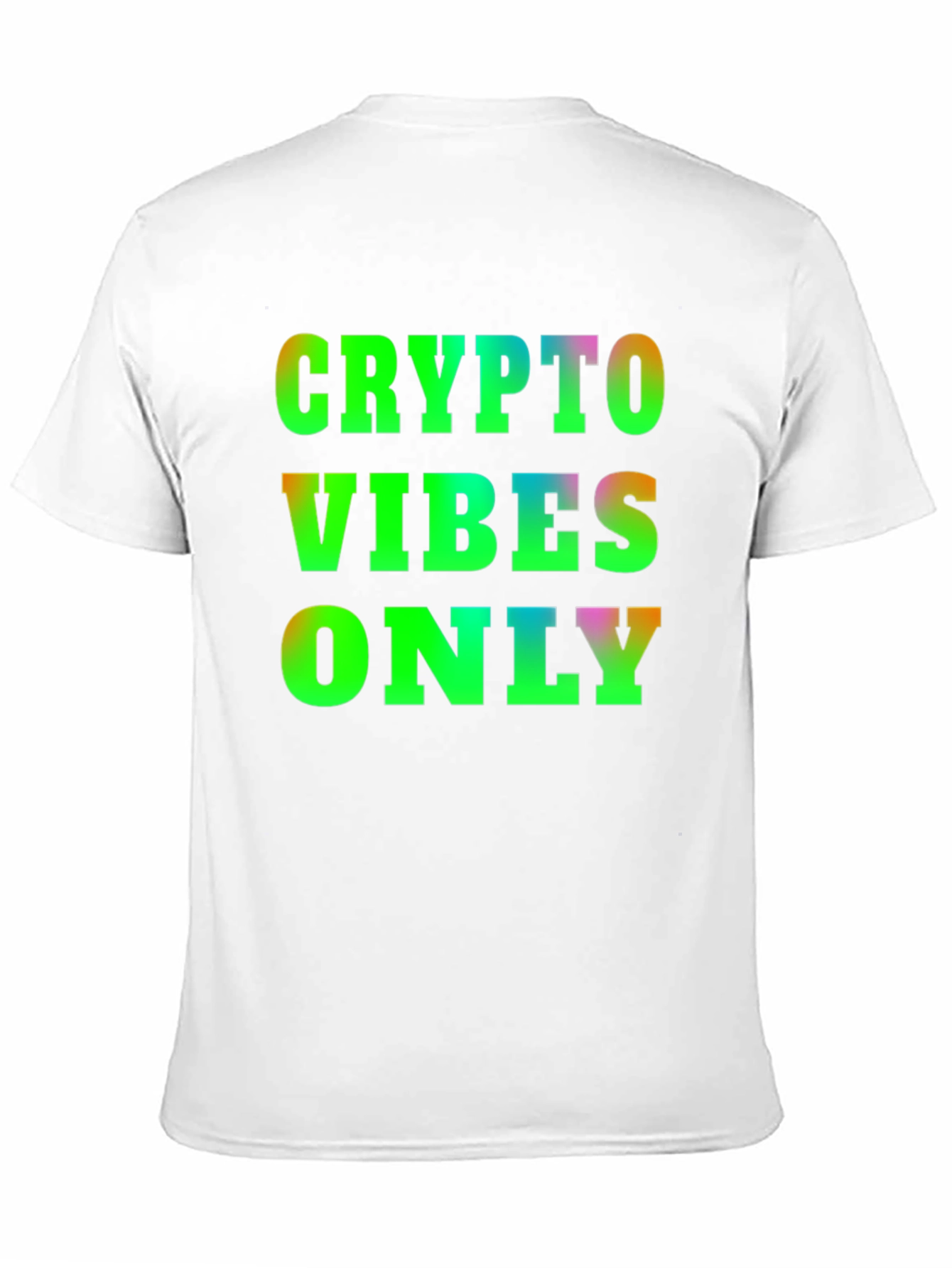 Crypto Vibes Only T-Shirt - Black