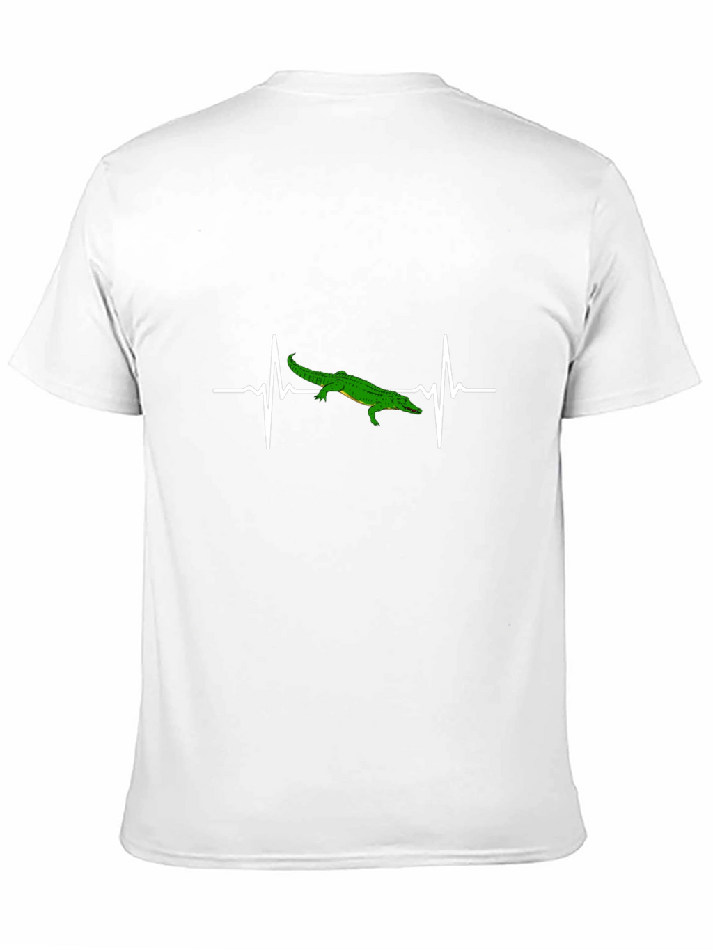 Alligator Heartbeat T-Shirt - Unique Graphic Tee