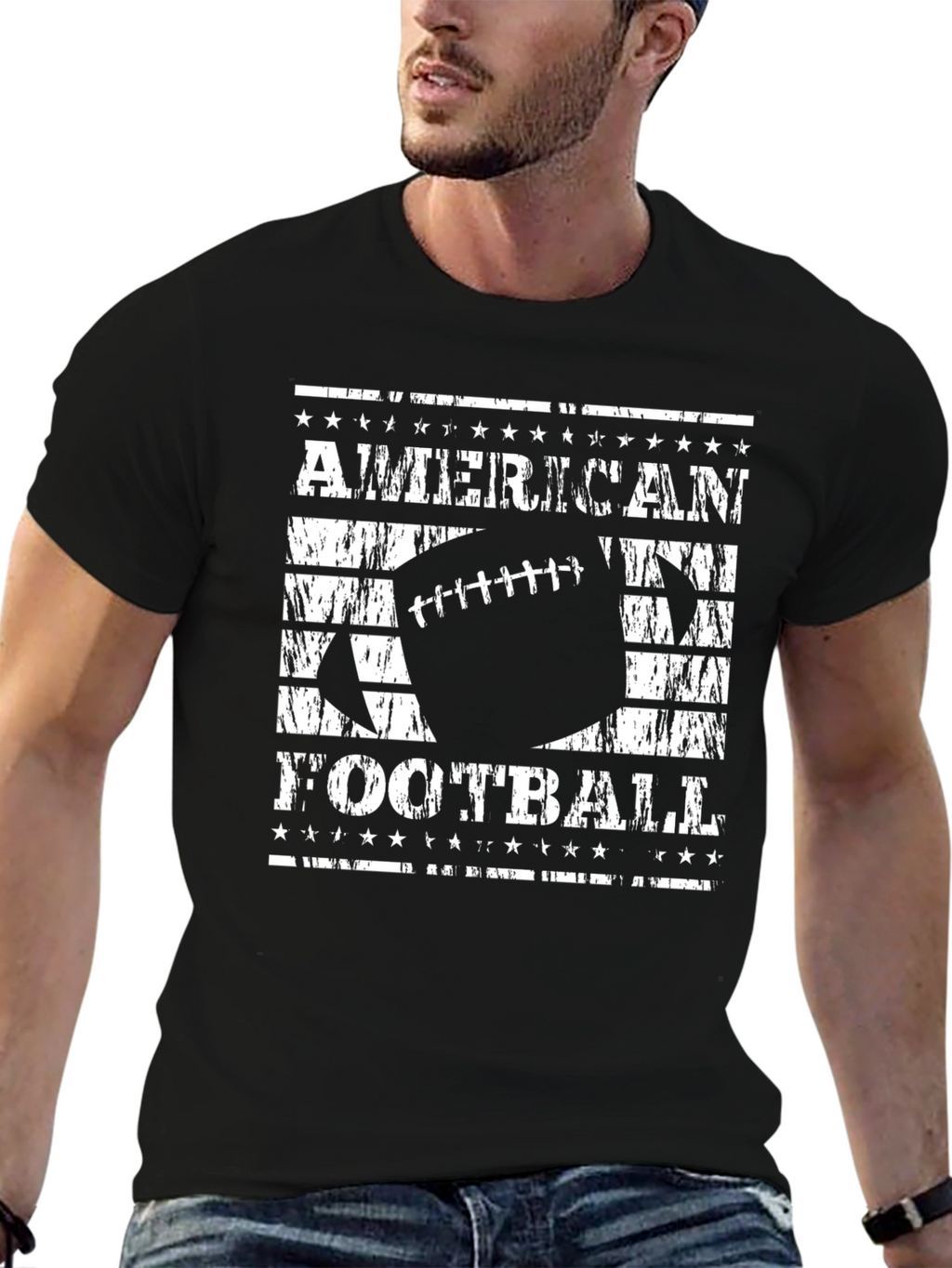 American Football Graphic Tee
