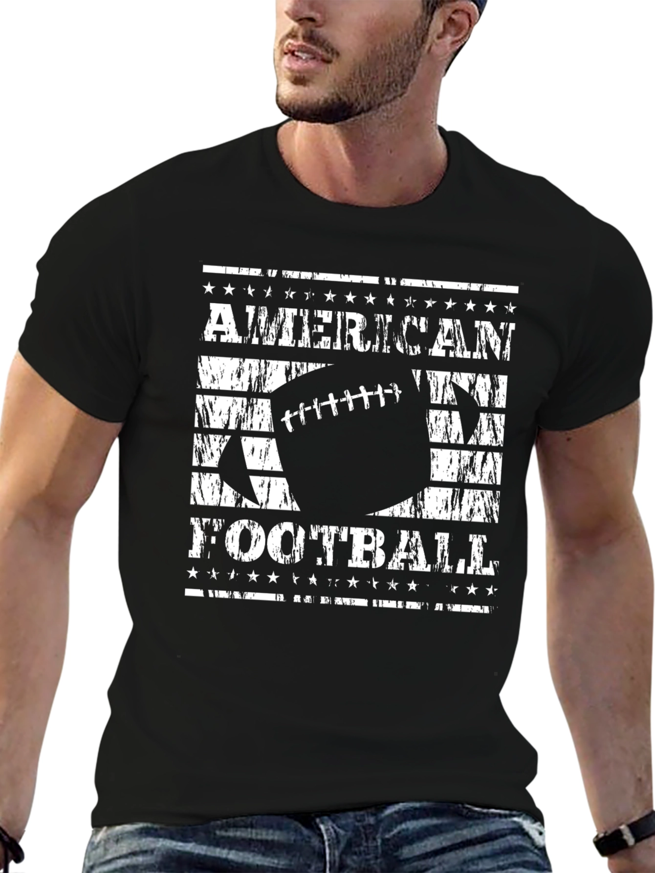 American Football Graphic Tee