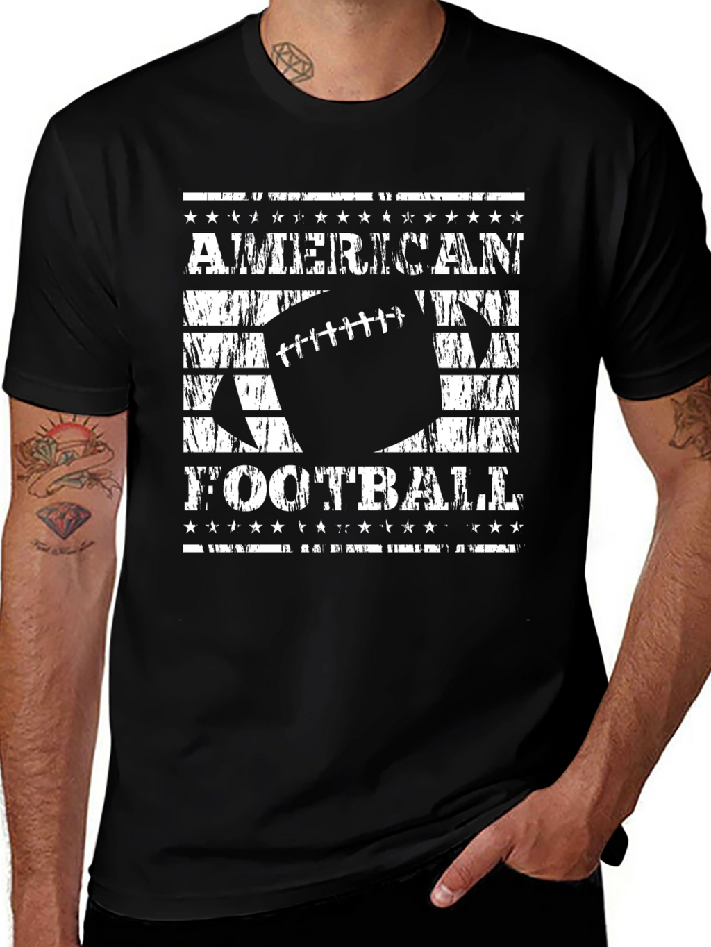American Football Graphic Tee