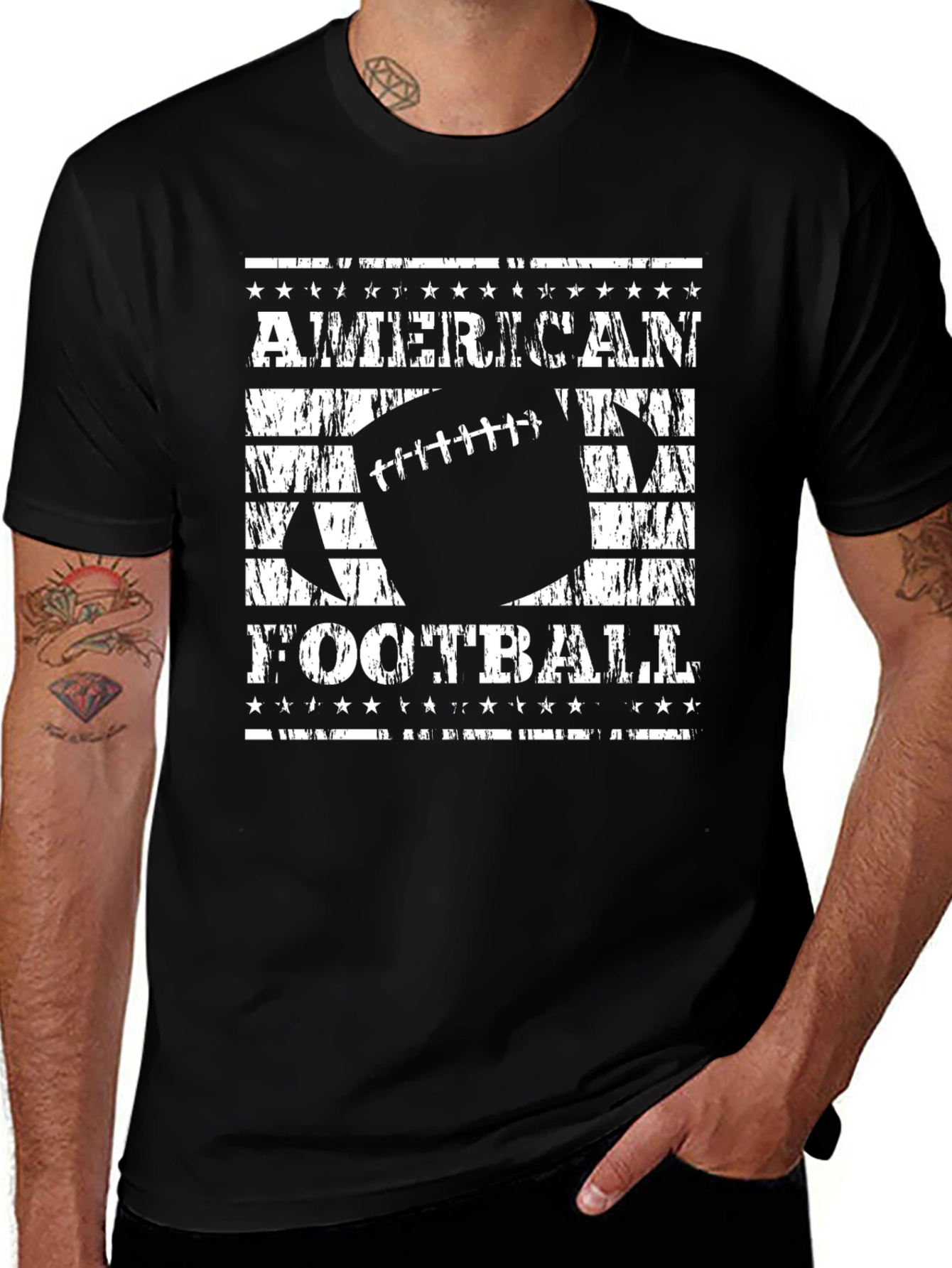 American Football Graphic Tee