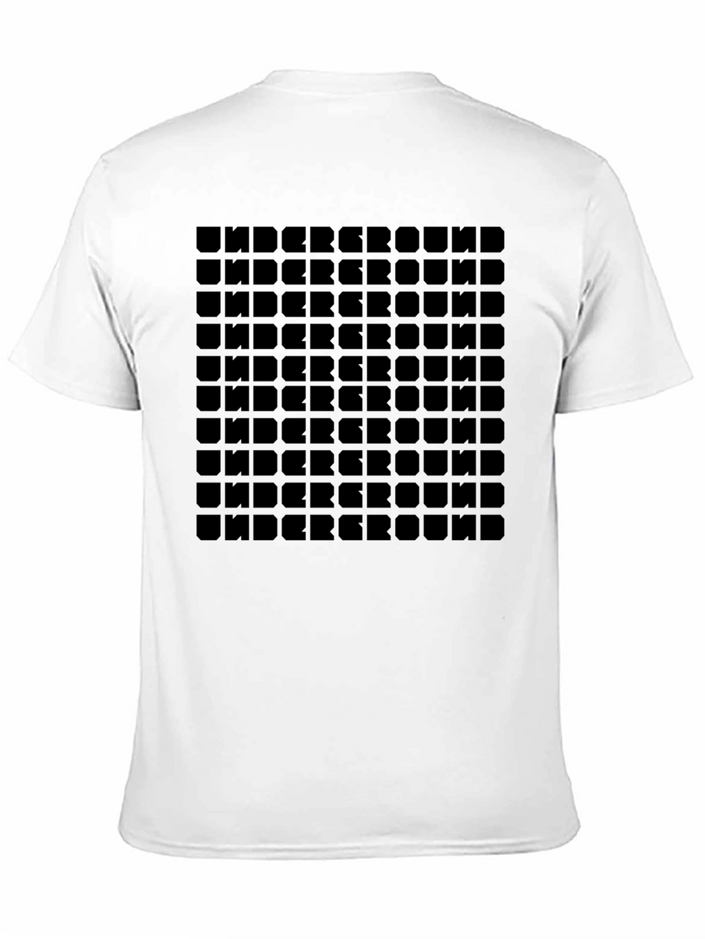 Underground Grid Graphic T-Shirt - Soft Cotton Blend
