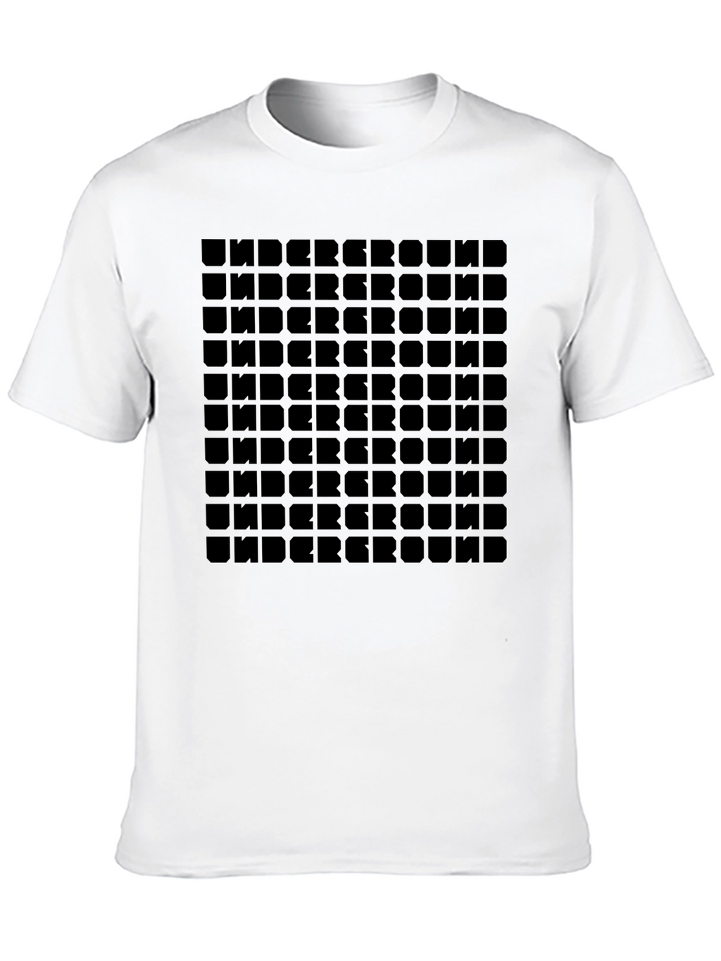 Underground Grid Graphic T-Shirt - Soft Cotton Blend