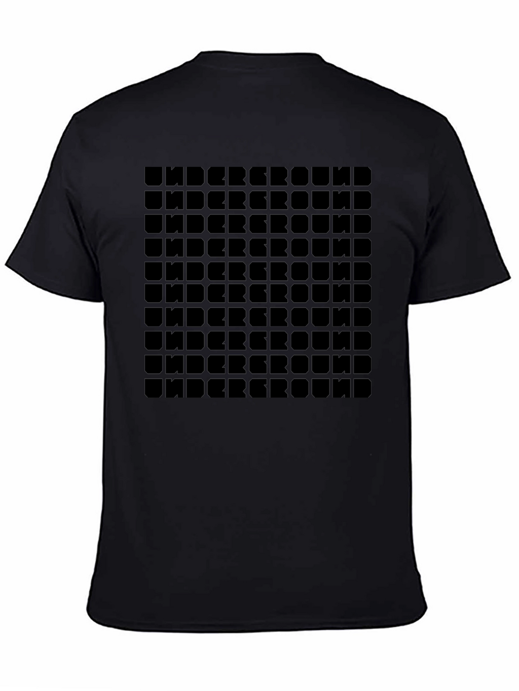 Underground Grid Graphic T-Shirt - Soft Cotton Blend