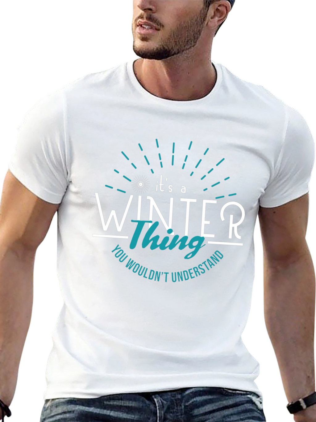 Winter Thing Graphic Tee - Soft Cotton Blend