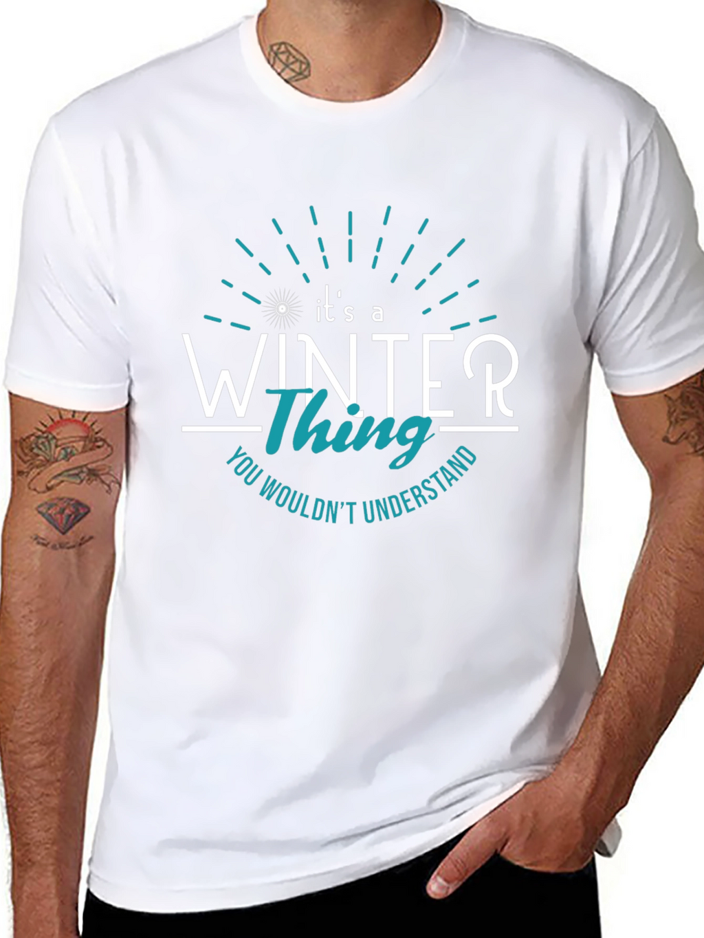 Winter Thing Graphic Tee - Soft Cotton Blend