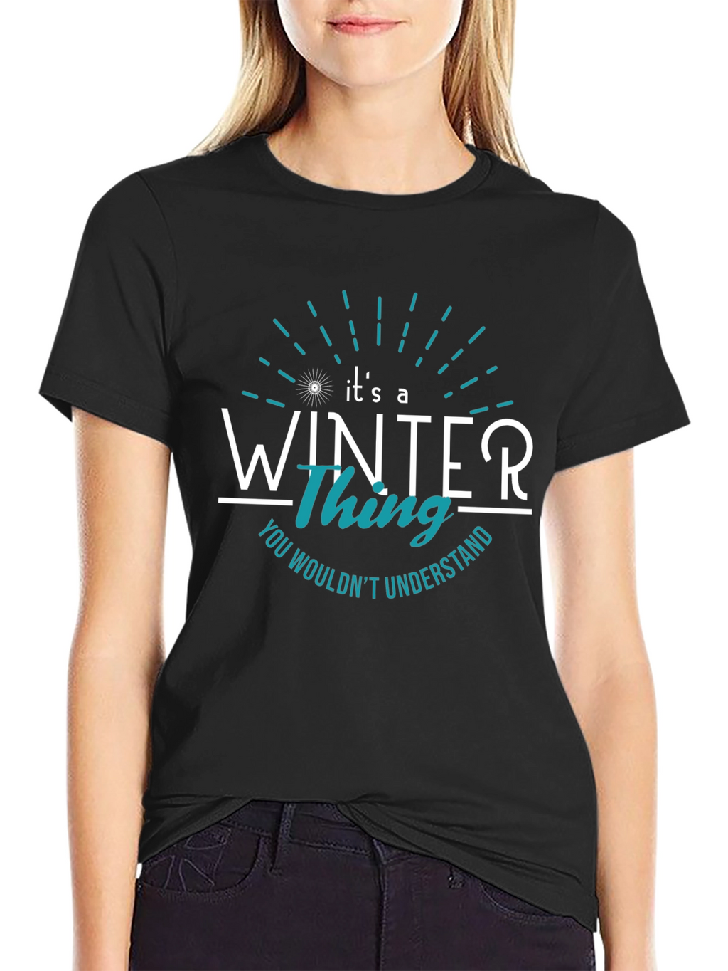 Winter Thing Graphic Tee - Soft Cotton Blend