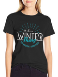 Winter Thing Graphic Tee - Soft Cotton Blend