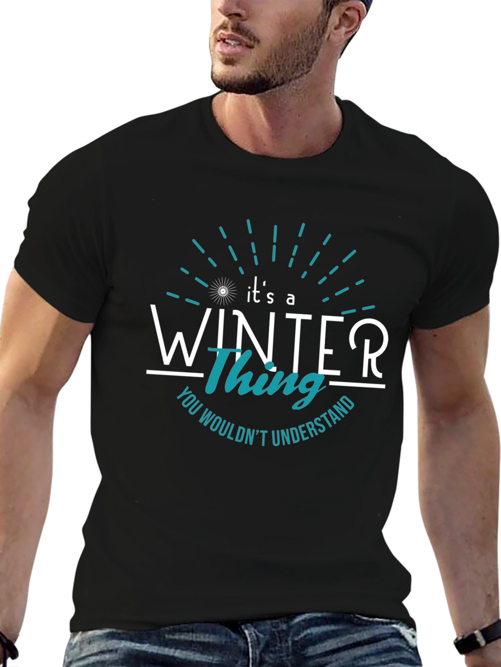 Winter Thing Graphic Tee - Soft Cotton Blend