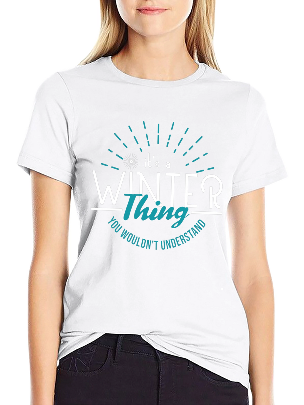 Winter Thing Graphic Tee - Soft Cotton Blend