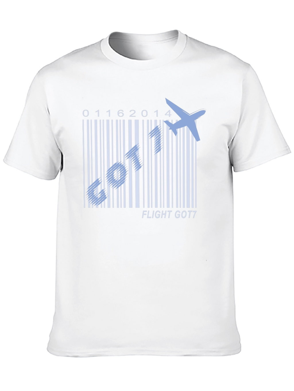 Flight GOT7 Barcode T-Shirt - Kpop Fan Tee