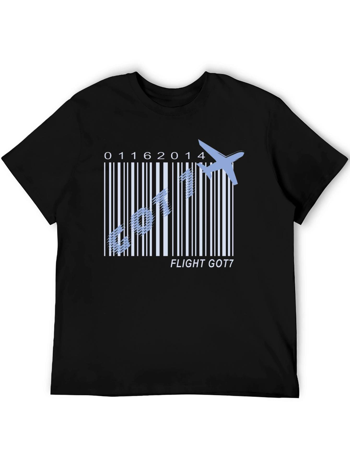Flight GOT7 Barcode T-Shirt - Kpop Fan Tee