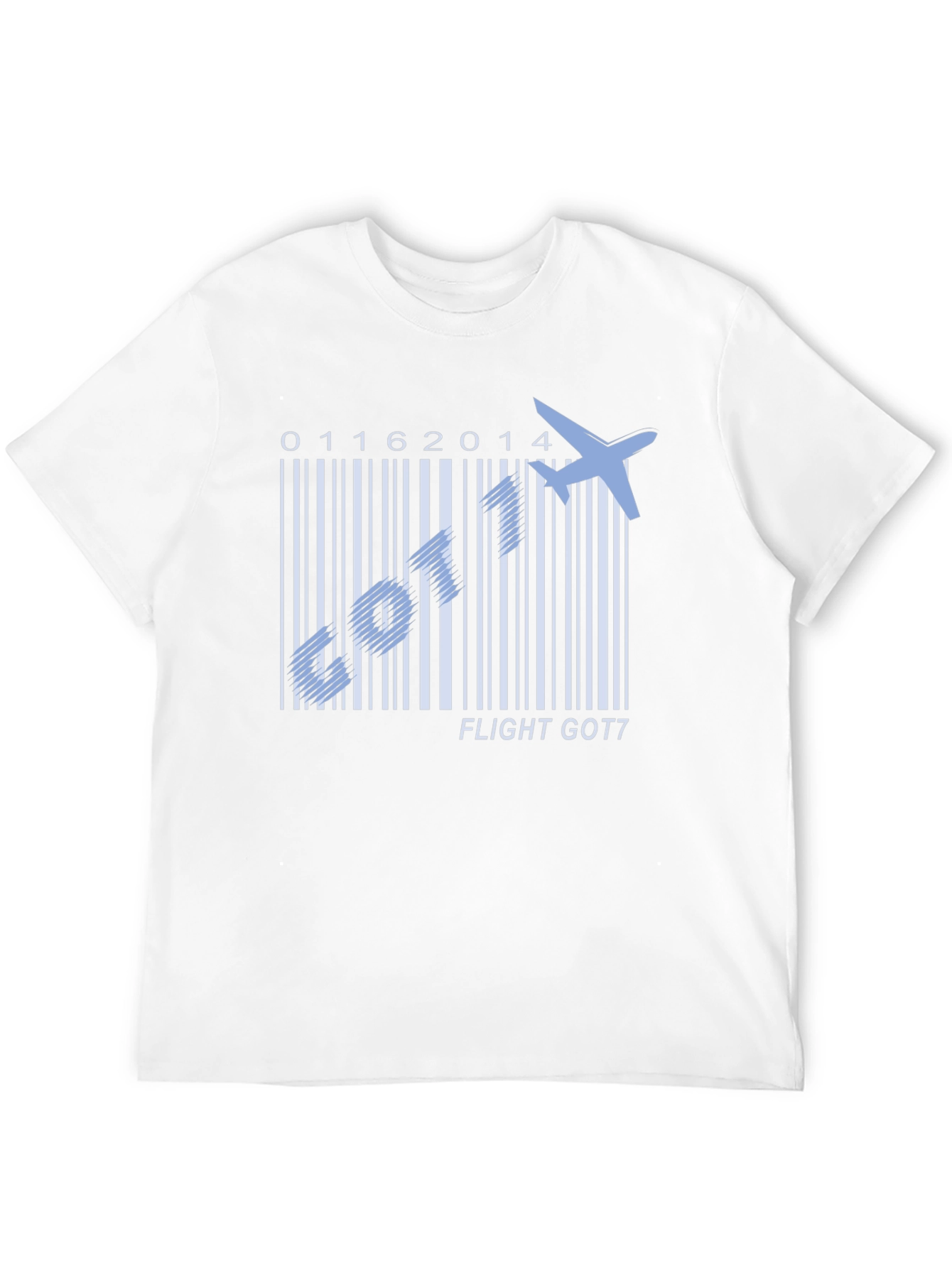 Flight GOT7 Barcode T-Shirt - Kpop Fan Tee
