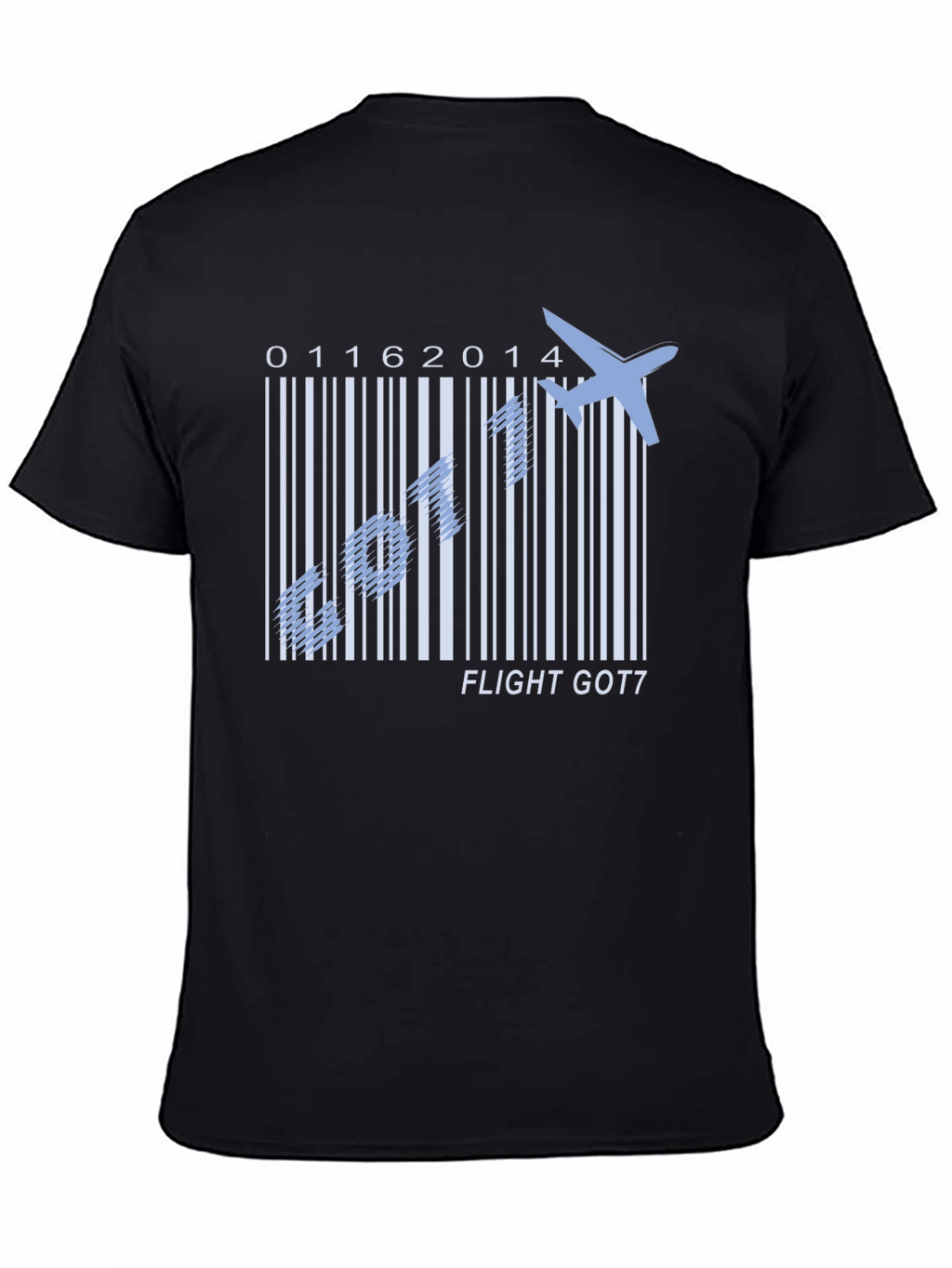 Flight GOT7 Barcode T-Shirt - Kpop Fan Tee