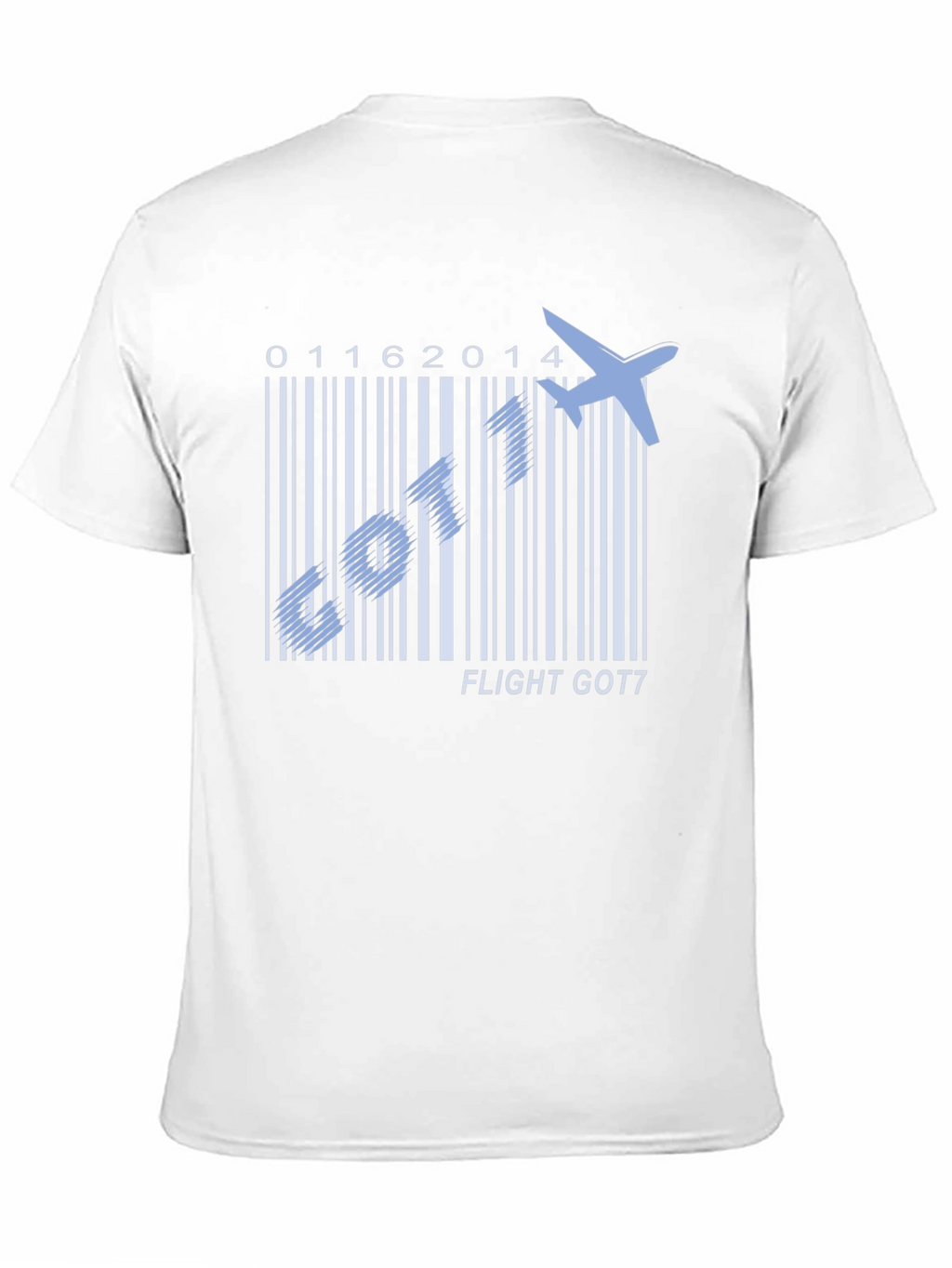 Flight GOT7 Barcode T-Shirt - Kpop Fan Tee