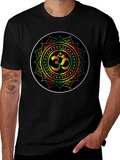 Om Mandala Black T-Shirt - Spiritual Zen Vibe