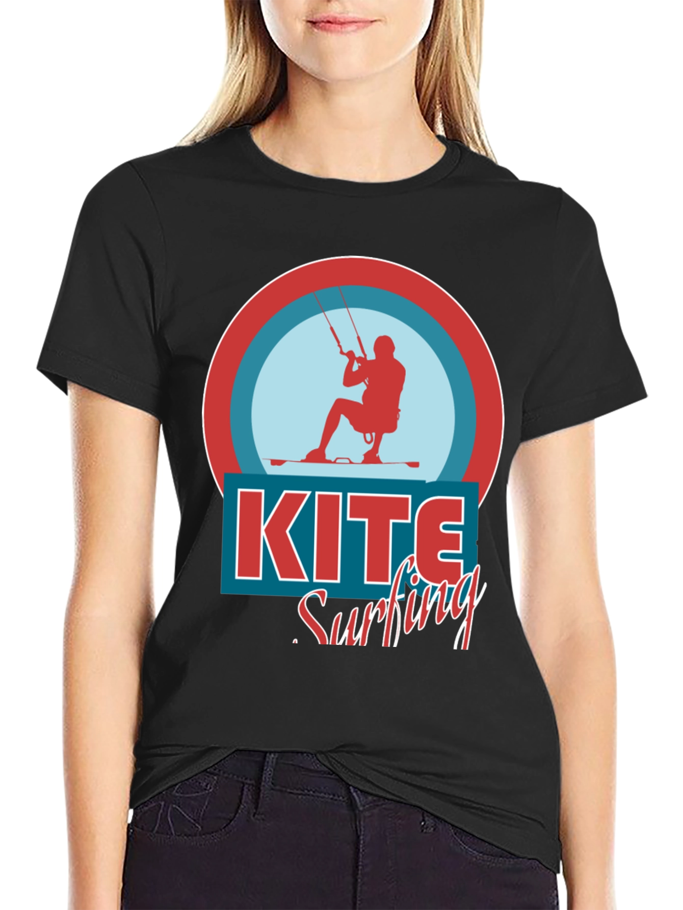 Kite Surfing Graphic T-Shirt