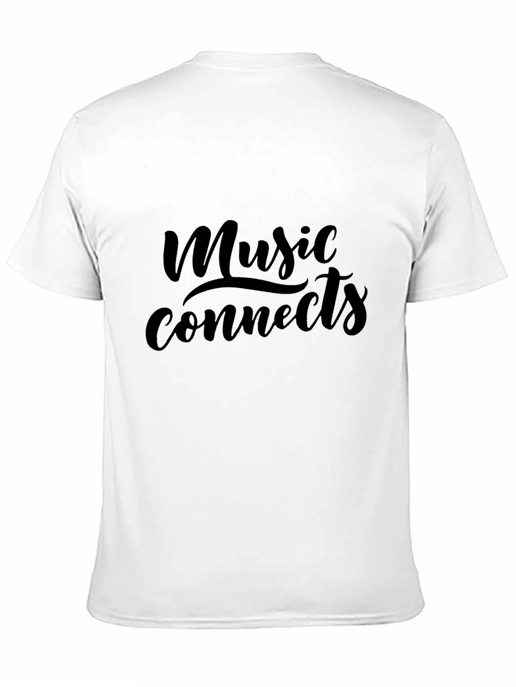 Music Connects Black T-Shirt