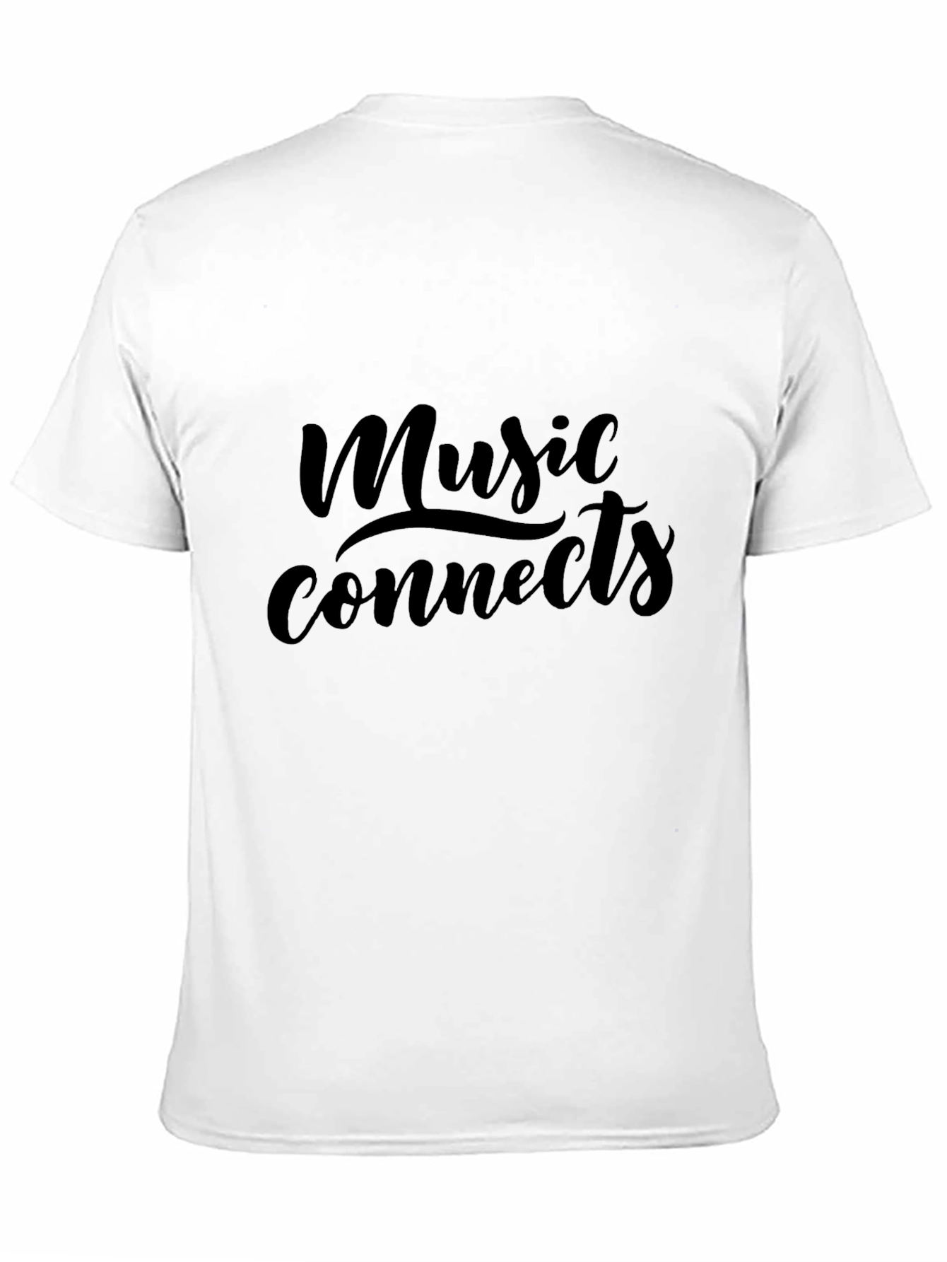Music Connects Black T-Shirt