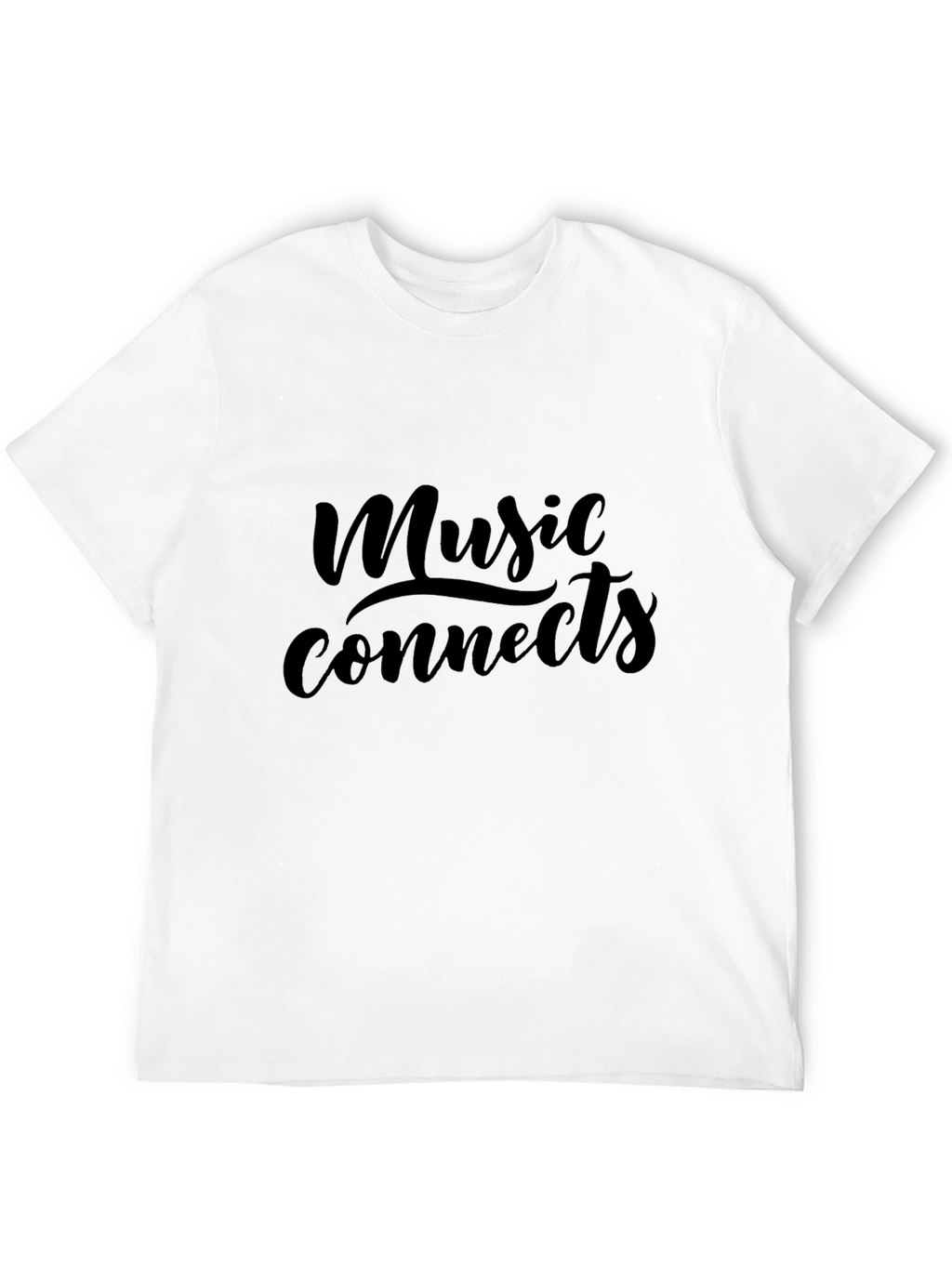 Music Connects Black T-Shirt