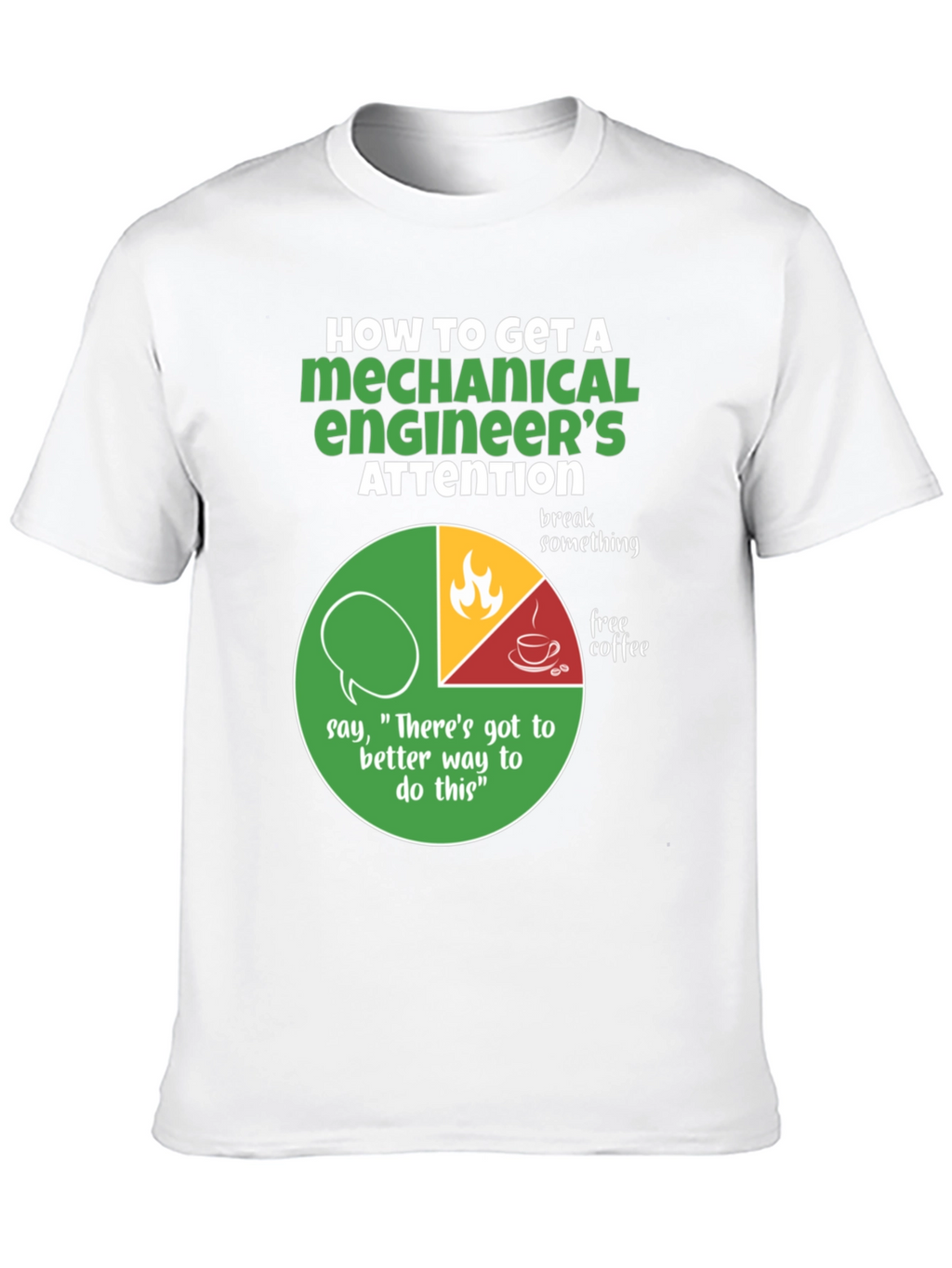 Mechanical Engineer Attention T-Shirt