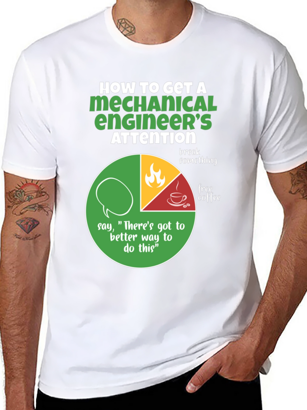 Mechanical Engineer Attention T-Shirt