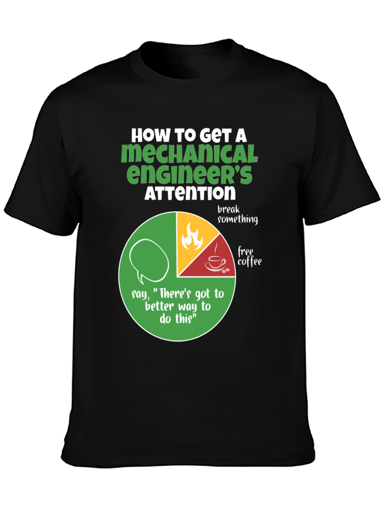 Mechanical Engineer Attention T-Shirt