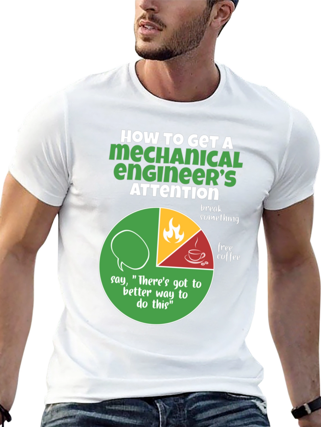 Mechanical Engineer Attention T-Shirt