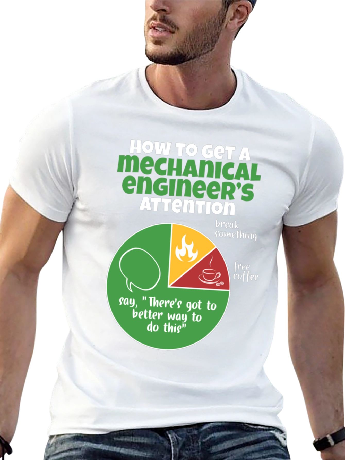 Mechanical Engineer Attention T-Shirt