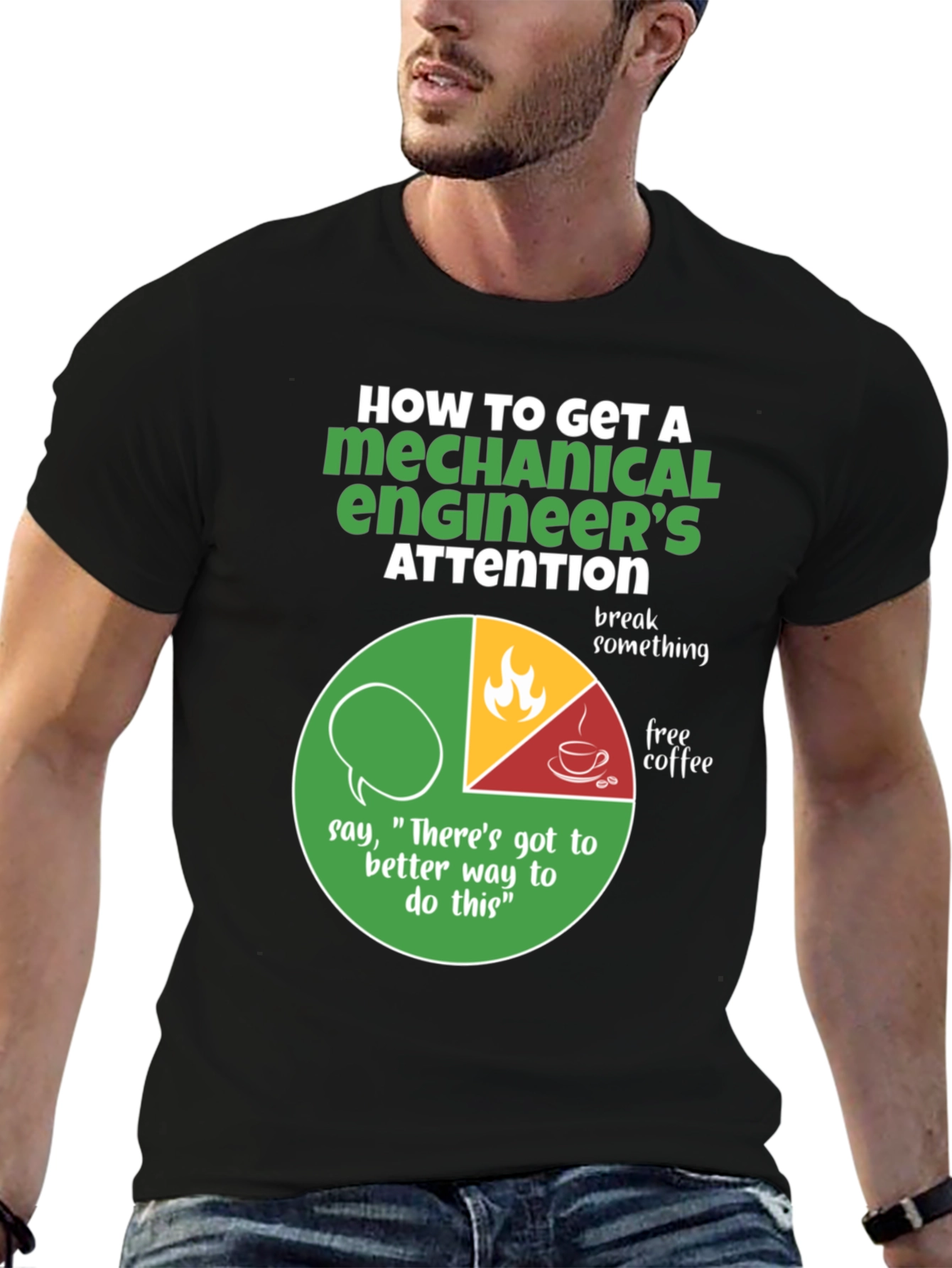 Mechanical Engineer Attention T-Shirt