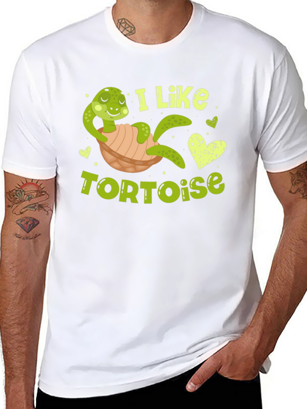 I Like Tortoise T-Shirt Cute Animal Tee