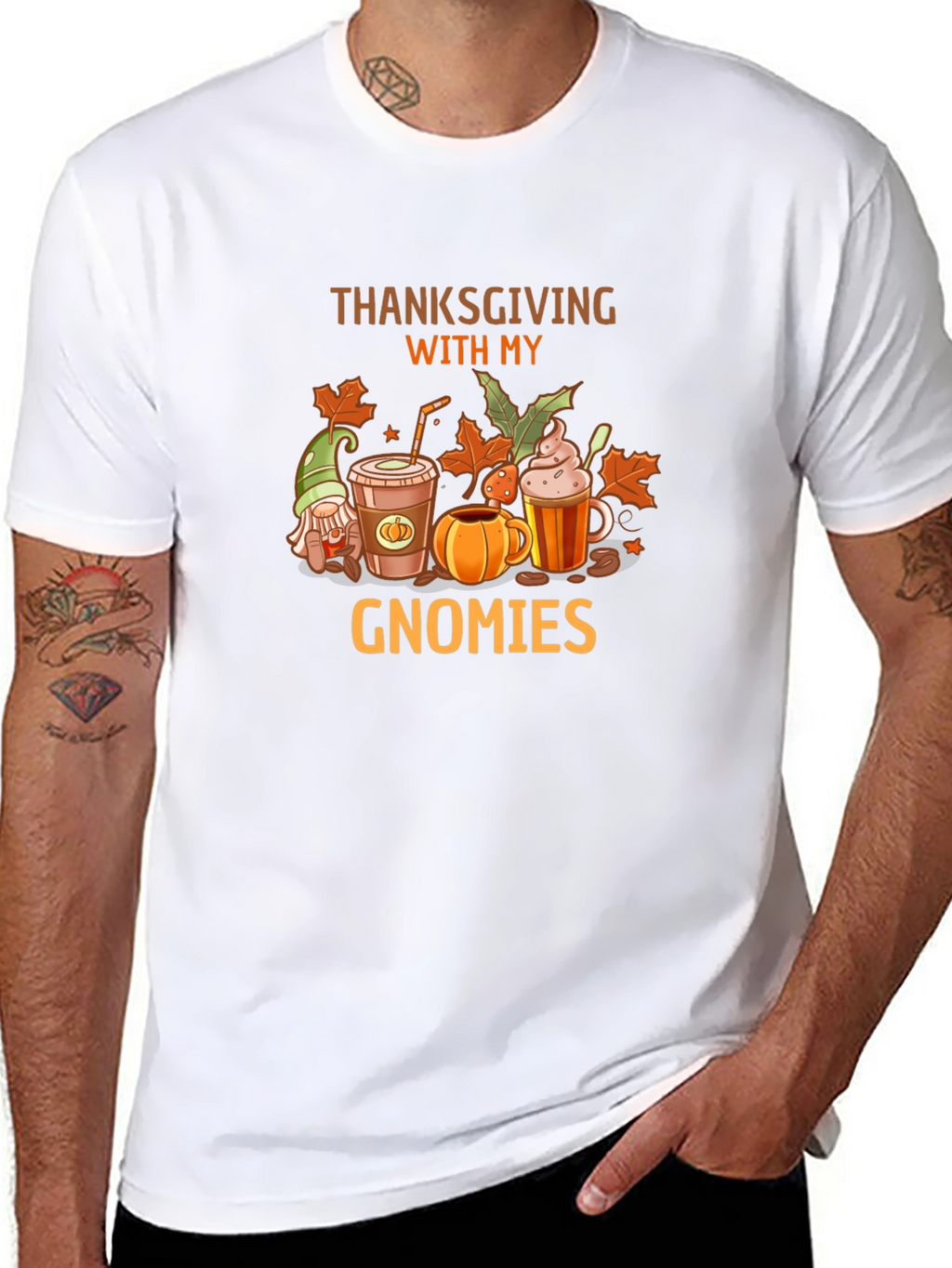 Thanksgiving With My Gnomies T-Shirt