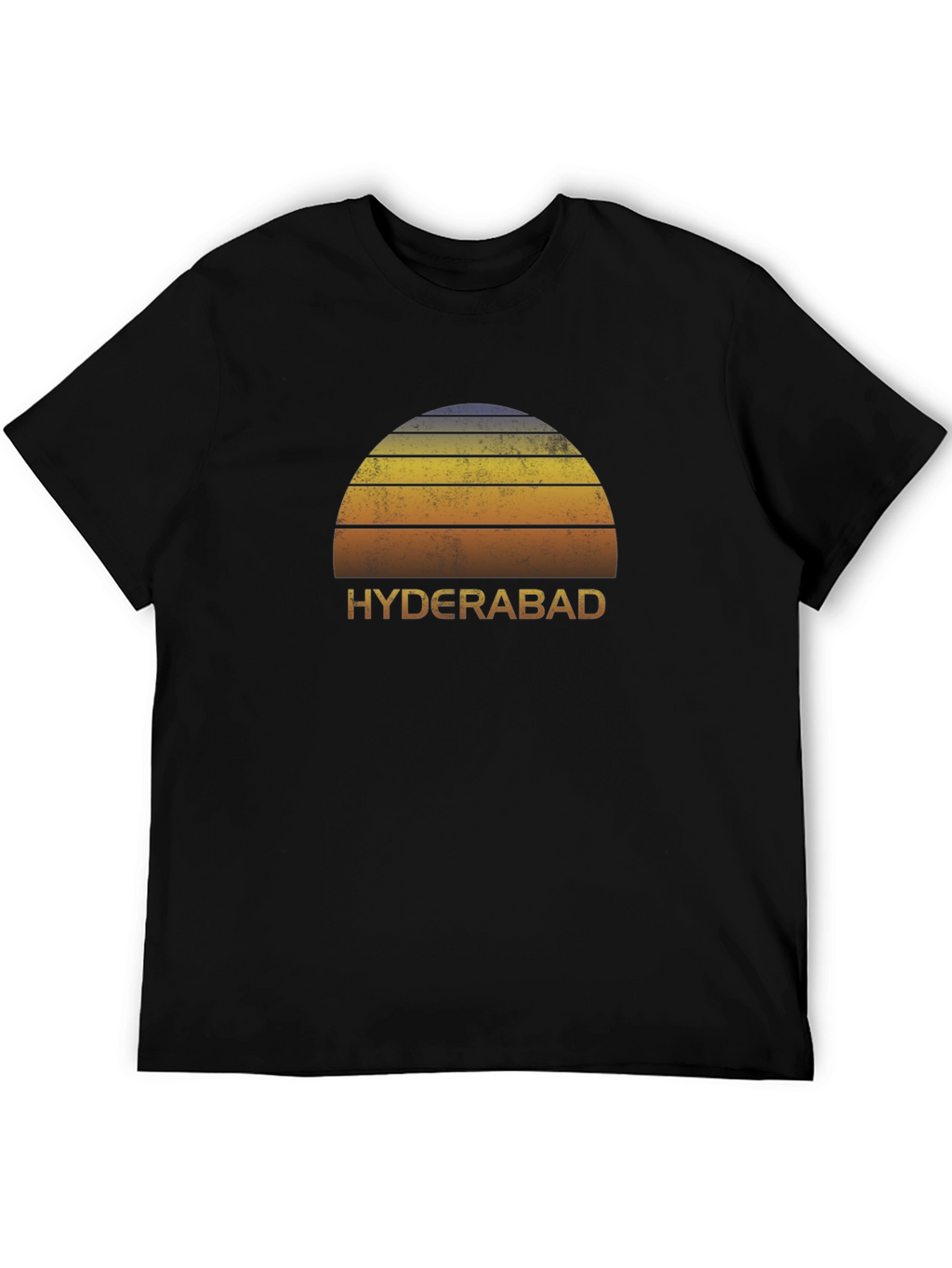 Retro Hyderabad Sunset Graphic Tee