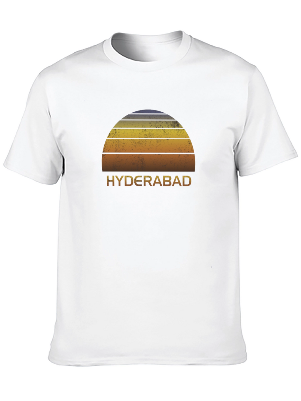 Retro Hyderabad Sunset Graphic Tee