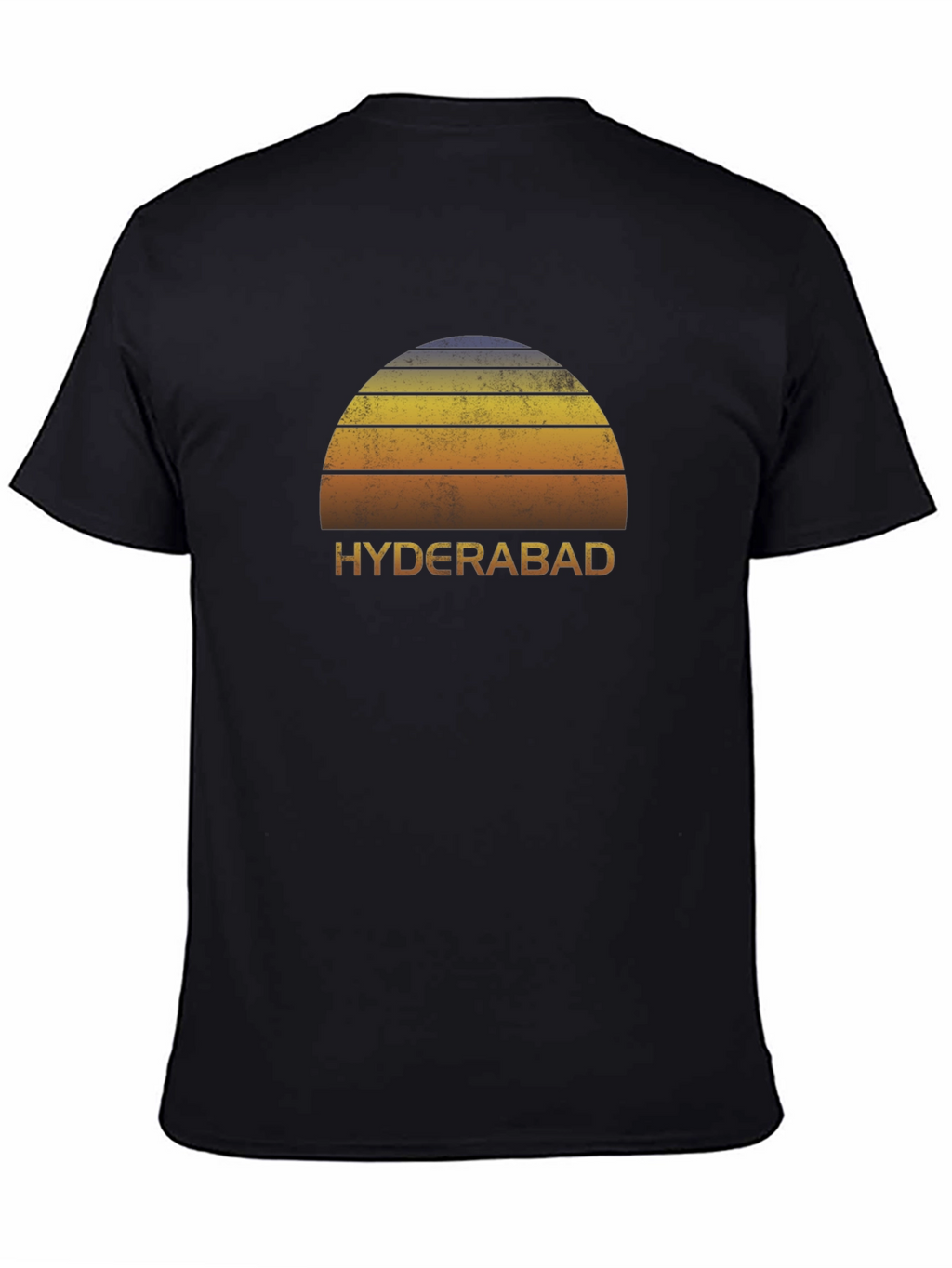 Retro Hyderabad Sunset Graphic Tee