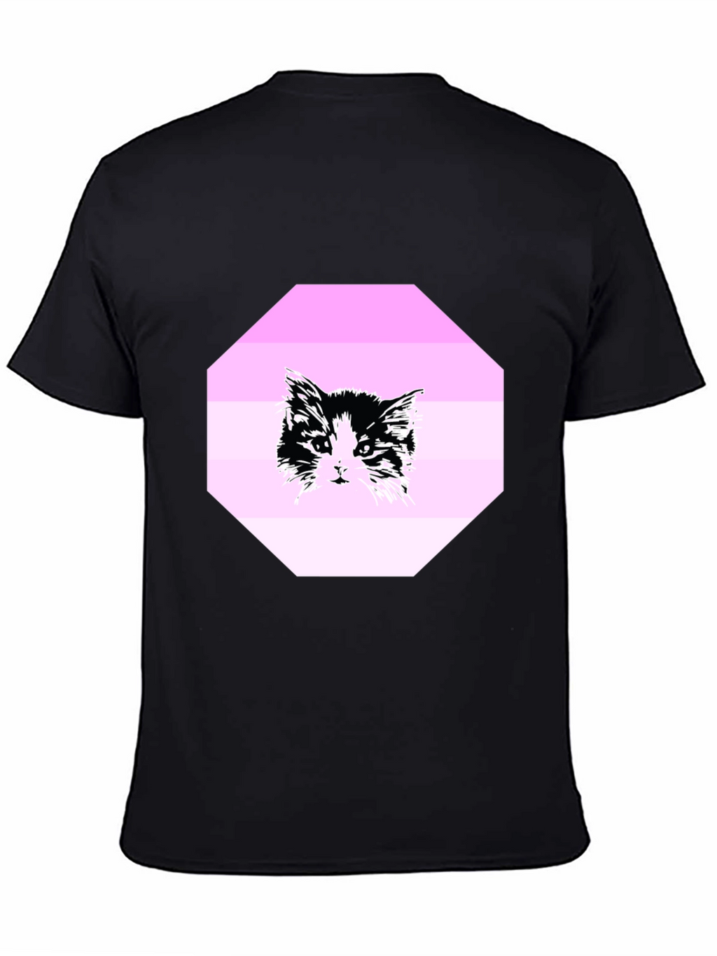 Black Cat Graphic T-Shirt - Unisex Crew Neck Tee