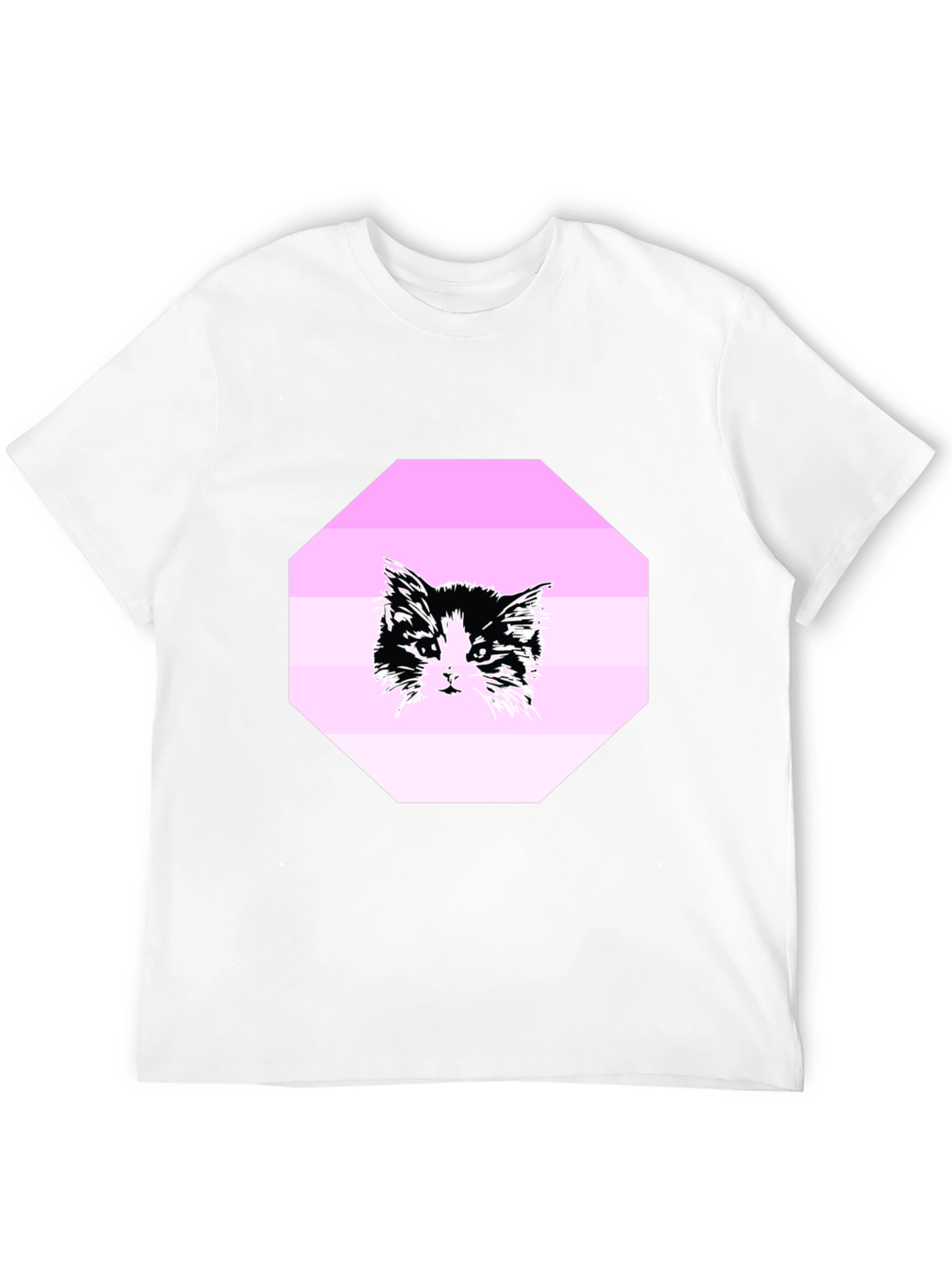 Black Cat Graphic T-Shirt - Unisex Crew Neck Tee