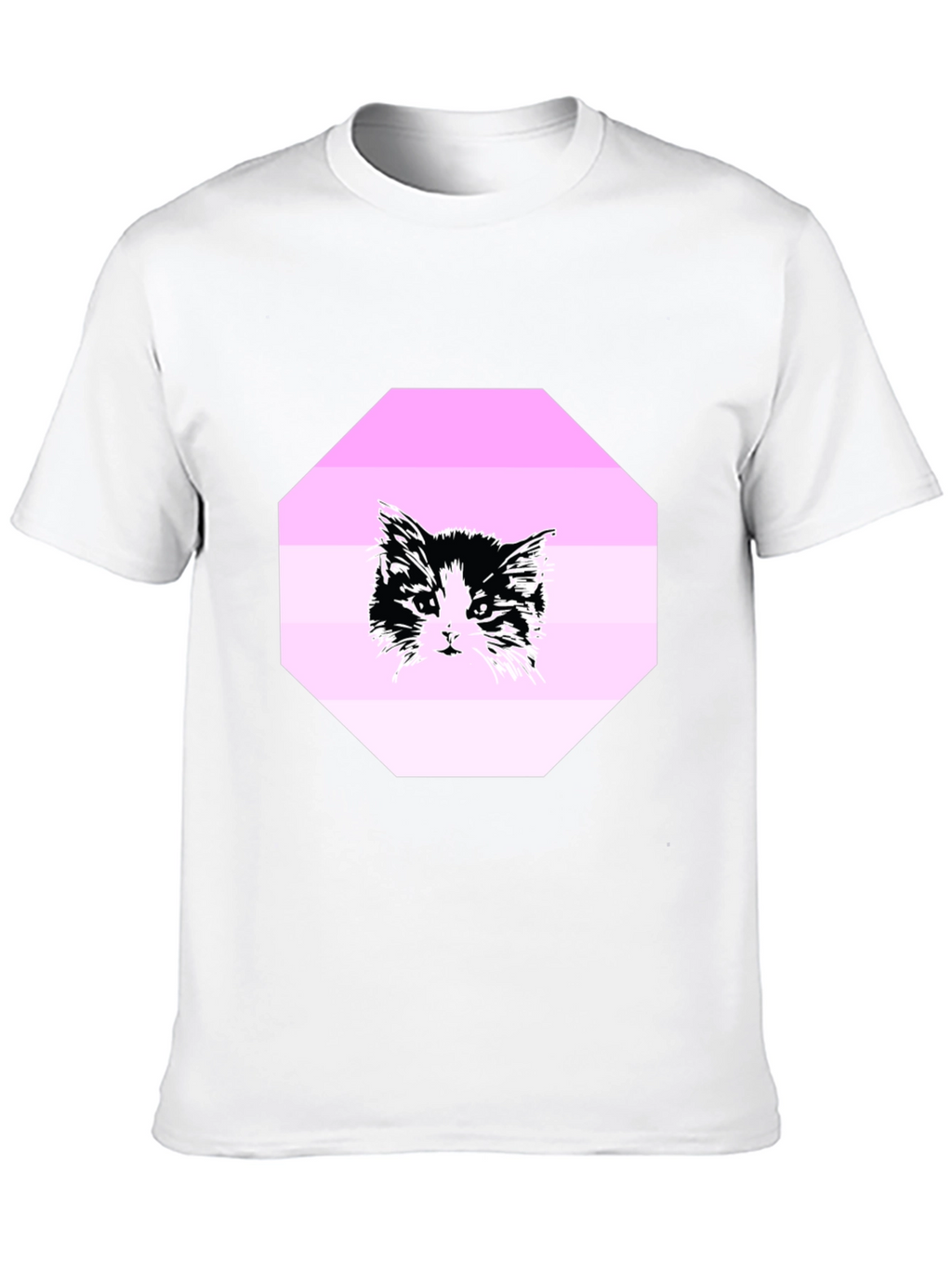 Black Cat Graphic T-Shirt - Unisex Crew Neck Tee