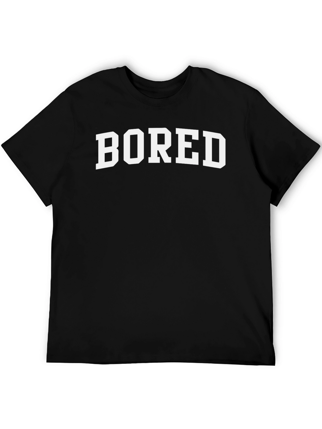 Bored Graphic Tee - Casual Cotton T-Shirt