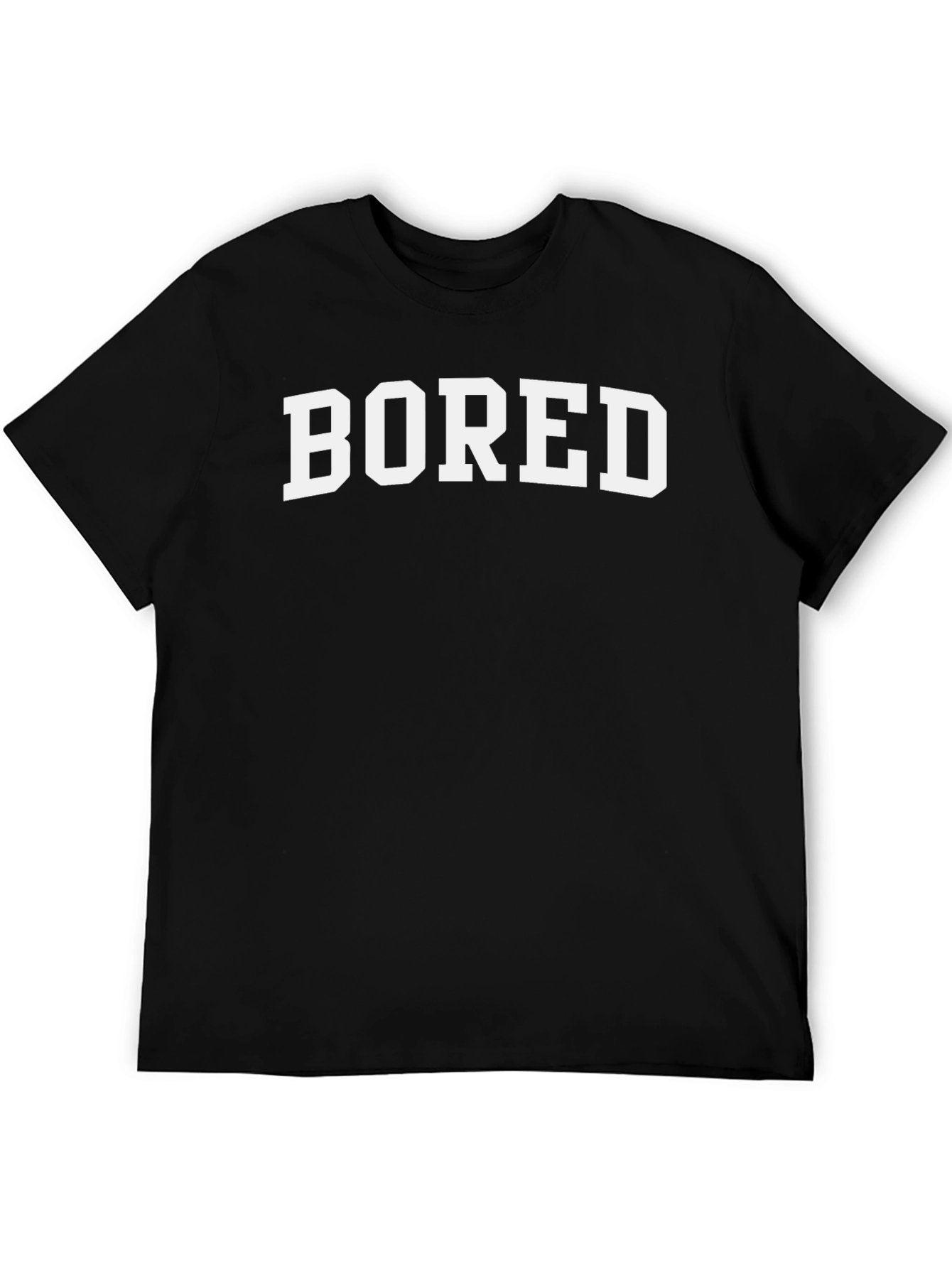 Bored Graphic Tee - Casual Cotton T-Shirt