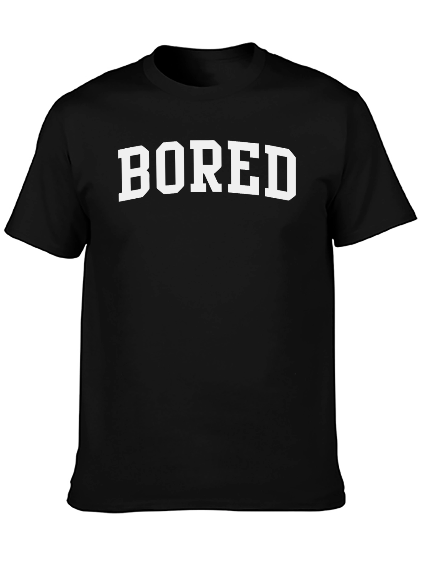 Bored Graphic Tee - Casual Cotton T-Shirt