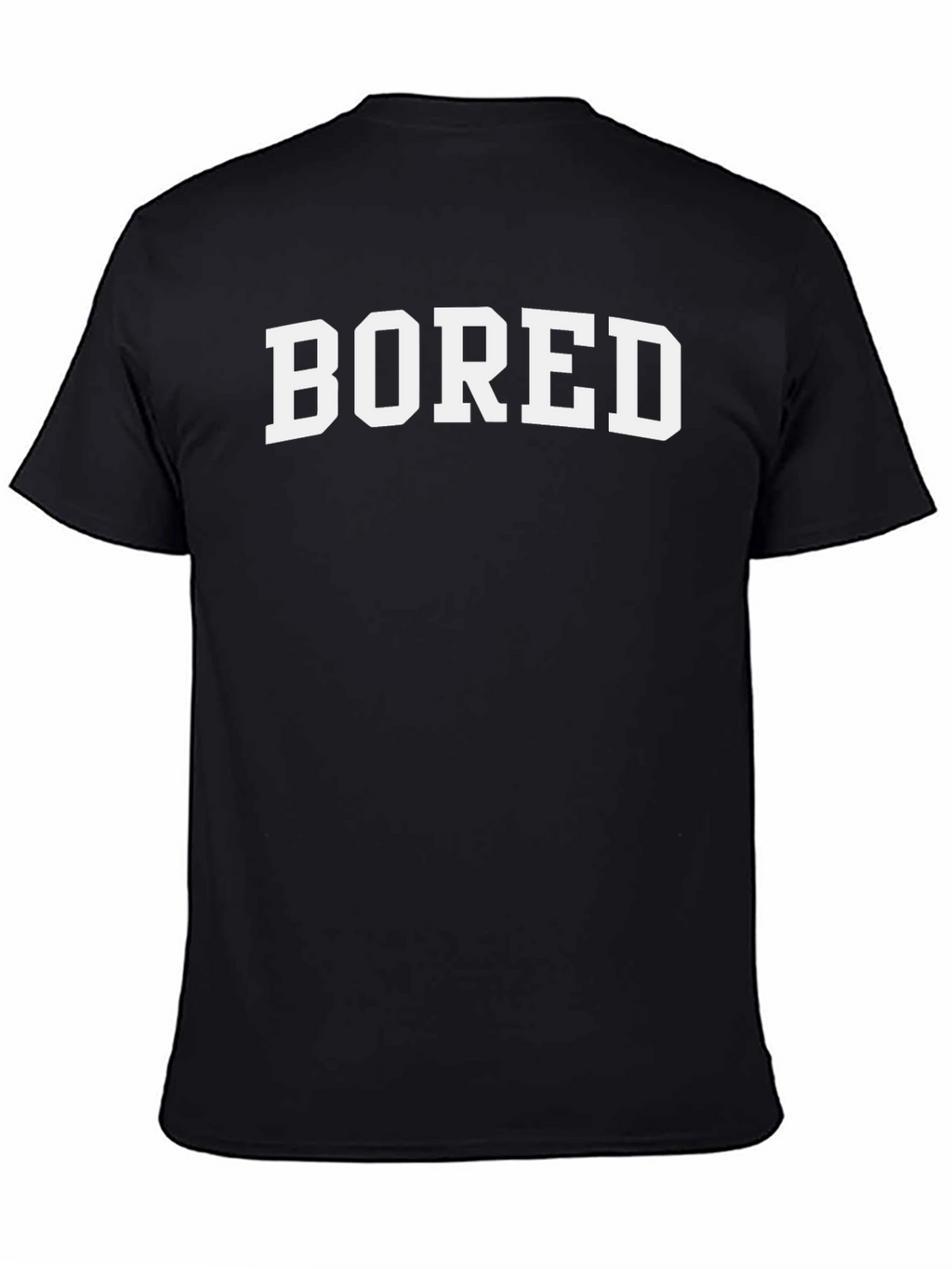Bored Graphic Tee - Casual Cotton T-Shirt
